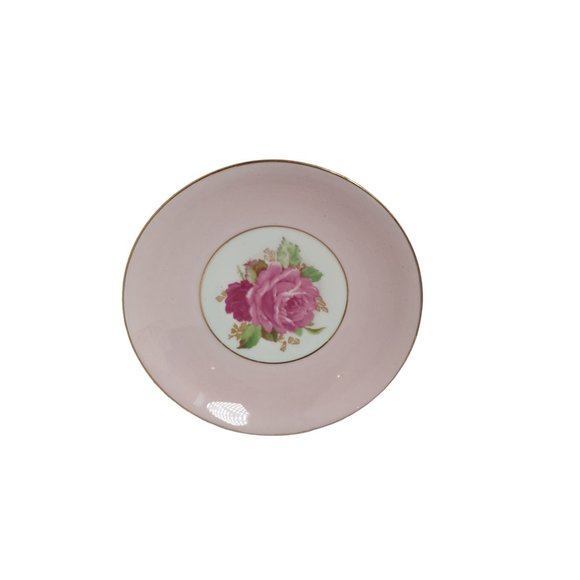 Pretty Pink Taylor and Kent Rose Tea Cup and Saucer, Longton, England - Picture 3 of 8